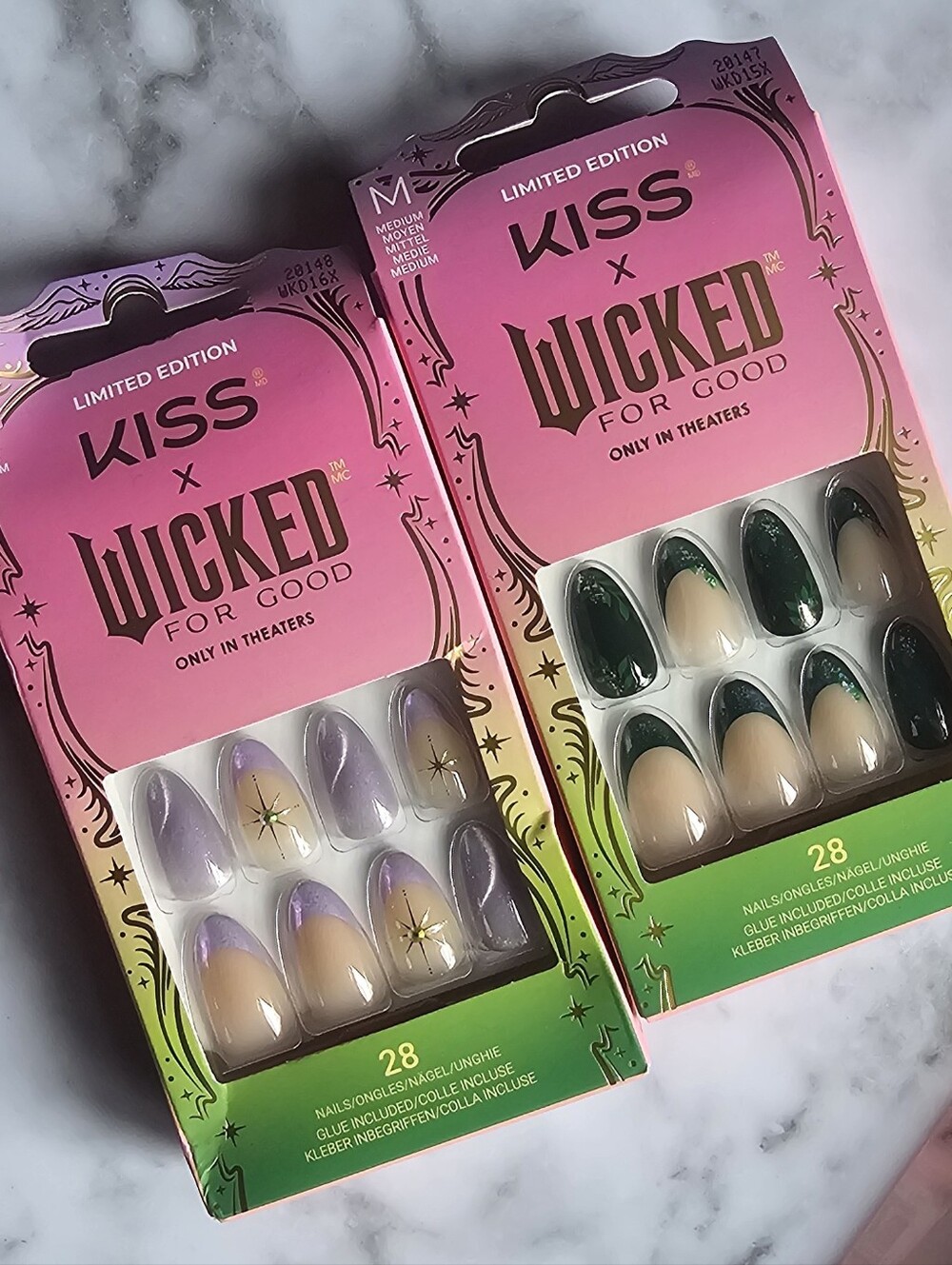 KISS Wicked For Good Limited Edition Press-On Nails - Bundle